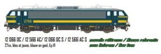 12066DCS Spoor HO, NMBS 27xx, DCC-Sound, blauw en geel, EpVI.