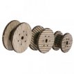 14638 14638 Cable Rolls 3 Pack, diameter 1,1/0,9/0,7 cm