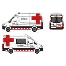 936989 MB Sprinter Ambulance 'Rode Kruis' (B).