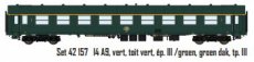 42157 SNCB I4 A9, vert, toit vert, ép. III