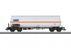 48487 48487 Wagon-citerne pour le transport de gaz de la firme GATX, immatriculé en Allemagne.