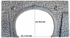 58248 58248 Tunnel-Portal,  2-gleisig , 23,5 x 13 cm.
