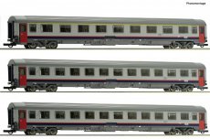 74063 NMBS - 3-delige set: Eurofima coaches, TpV-VI.