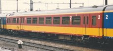97644 97644 2nd class ICR passenger coach with luggage compartment NS/NMBS IV.