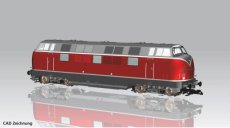 37461 Spoor G, Geluidsdiesellocomotief BR 221 DB IV, inclusief PIKO-geluidsdecoder.