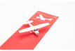 013789 013789-002 1/87, Herpa MiniKit: Sport Airplane, propeller silver.