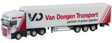1792 Scania R refrigerated trailer Van Dongen.