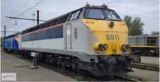 21.141 Spoor HO, NMBS Tuc Rail, 5511, DDC Sound, New Look - Jubileum model!