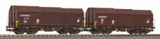 28317 Spoor HO, ÖBB, set van 2 telescoopwagens, TpIV.