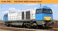 3040.01 Spoor HO, RAILTRAXX G2000 Antwerpen-Noord, DC.