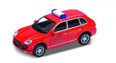 41688 Porsche Cayenne Turbo, brandweer, rood, model afgewerkt