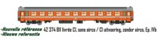 42374 42374 Voie HO, SNCB B11 livrée C1, TpIVb.