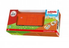 44103 Märklin my world - Open goederenwagen in vrolijke kleurstelling.