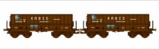 45.240 45.240 CFL Set A : 2 wagons à minerai 'ARBED Belval'.