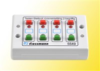 5549 5549 Universal push-button control panel, feedback-capable, 2-aspect.