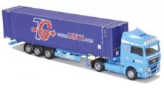 74465 74465 Vrachtwagen MAN, "Gheys IPV", blauw.