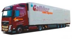 8921.02 Camion avec remorque TSDA Galliker alimentaire.