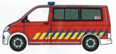 930963 VW T6  Belgian firefighters