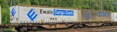 55.104 AAE-Cargo chargé avec 2x45ft conteneur EWALS.