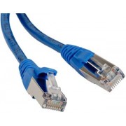DR60881 STP kabel blauw 1m