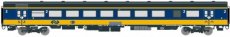 EX11030 NS ICRm (traject Amsterdam-Brussel Hsl) Bpmbdez8 sluitwagen, kleur geel/blauw, logo NS - NMBS.