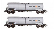 VB-81077 D-WASCO Set 2 tank wagons "Wascosa".