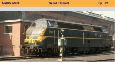 VB-9405.04 9405.4 Spur HO, NMBS, Lokomotive Nr. 6501, AC ~ Digital, Depot Hasselt, IV.